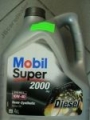 Olej silnikowy Mobil Super 2000 X1 DIESEL 10W40 4L