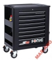 SONIC Wózek narzędziowy 8-szuflad S10 wyposaż-390
